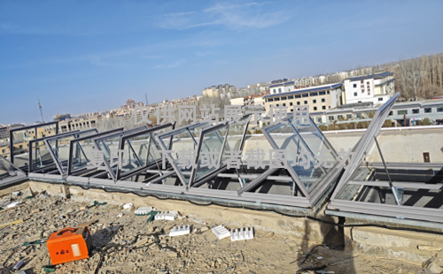 敦煌博物馆金塔排烟天窗