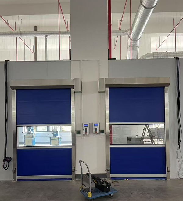 金塔快速金塔卷帘门助力食品加工车间环境升级