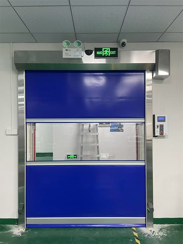 金塔快速金塔卷帘门在冷链物流仓储区的应用实践